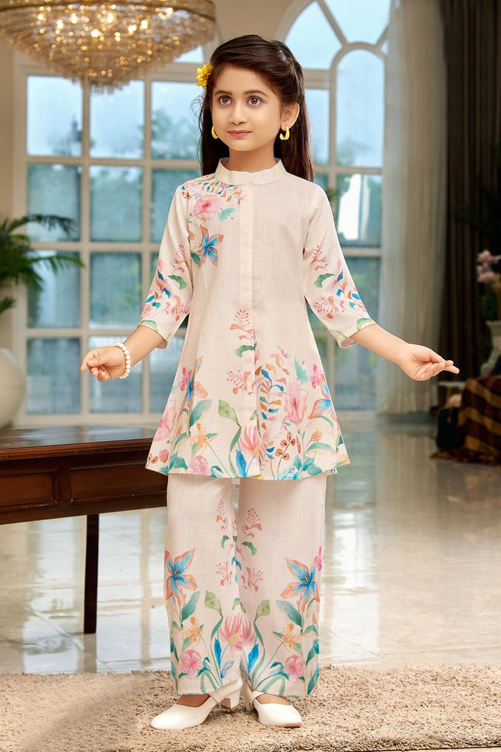 Beautiful trending Dress Kids Girls Co Ords Sets 1959