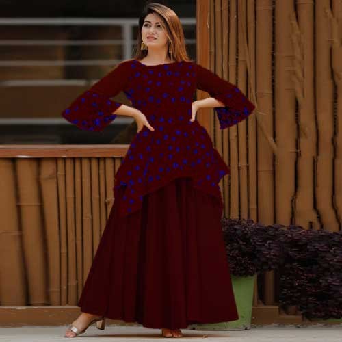 Exclusive two piece Tonic Skirt Party Dress Kolija 1705